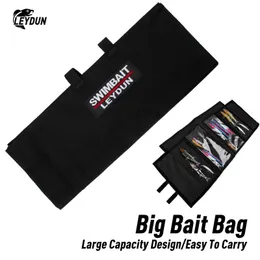 Fishing Accessories LEYDUN Swimbaits Fishing Bags For Soft And Hard Baits Up To 12" Bait Wrap 4 Hybrid Pockets Easy Bait Access Protection Bait Bag 230506