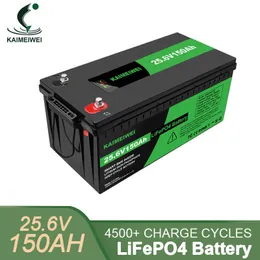 24V 150Ah LiFePO4 Battery Pack 12V LiFePO4 Battery High Capacity 4000 Cycles for Solar Power System RV House Tax Free