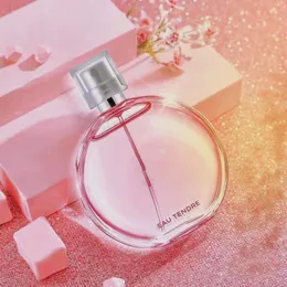 Perfume EaU delikatne 100 ml szansy dziewczyna różowa butelka Kobiety spryskaj dobry zapach długotrwały zapach Lady Szybki statek