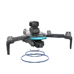 KBDFA XS019 PRO DRONO 4K Profissional HD Dual Câmera RC Helicóptero Laser Evitar GPS GPS sem escova Toys de quadro