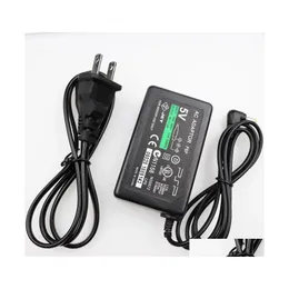 Batteries Chargers Eu/Us Plug 5V Home Wall Charger Power Supply Ac Adapter For Playstation Portable Psp 1000 2000 3000 Charging Co Dhidj