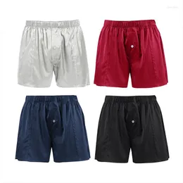 Underpants Birdsky 1pc Men Boxer Shorts Bants Брюки Под нижний белье средняя талия 19 мм настоящие шелковые цвета шелк сплошные цвета S-520