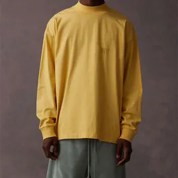 23SS Summer USA 3D Logo Tee Plus Men Men T Shirt Flock Street Skatoboard Cutton Cotton Long Sleeve Tshirt جودة ألوان جديدة