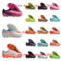 X Speedportal FG Mens Soccer Shoes 2023 Cleats Outdoor Football Boots Trainers Leather Scarpe Da Calcio