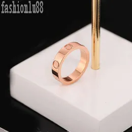 Iced out mens rings love screw engagements ring alloy wedding diamonds luxe ladies punk beloved bague rose gold color ring commemoration day ZB010 E23