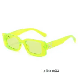 Fashion Sunglasses Frames Offs Luxury Style Square Brand Men Women Sunglass Arrow White Black Frame Eyewear Trend