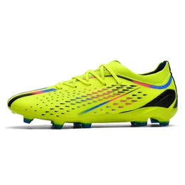 Dress Shoes Low-top Men Football Boots Comfortable Fabric Spring Summer Outdoor Training Soccer Shoes Kids Adults Cleats TF FG Sole 230509