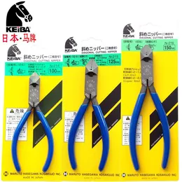 Tang High quality KEIBA imported E type angle diagonal pliers N214 N215 N216 PLASTIC PLIERS made in Japan