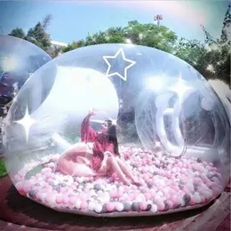 Casa de burbujas transparente inflable Camping Star Tent Home Tent Productos personalizados