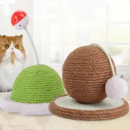 Scratchers Pet Cat Toys Scratcher Spherical Sisal Rope Claws For Cats Scratching Post Scraper Pet Products Climbing Frame Pets Furniture