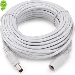 Nowy DC 12V Adapter zasilający Kabel przedłużający 5.5*2,1 mm samiec żeński przewód zasilający Drut 1m 2M 3M 5M 10M Kabel do routera kamery CCTV