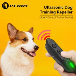 Repellents Ultraljud Pet Dog Repeller Safe Training Equipment Handhållen Kontrolltränare Anordning Anti Barking Stop Bark Repeller äkta försäljning