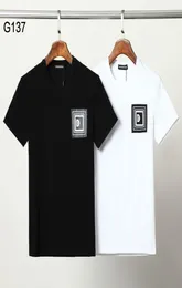 DSQファントムタートルメンズデザイナーTシャツイタリア語ミラノファッションロゴプリントTシャツ夏の黒い白いTシャツヒップホップストリートウェア107533897