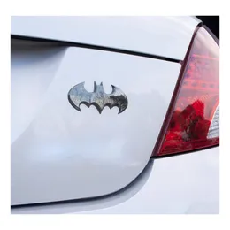 Car Stickers Bat Fan Emblems Badge Truck Motorcycle Accessories 3D Drop Delivery Mobiles Motorcycles Exterior Dhxkm