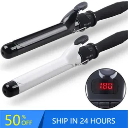 Złącza Profesjonalna regulacja LCD Curler Temperatura Ironów Curling Curling Wand Roller Styling Narzędzia Drop 40 230509