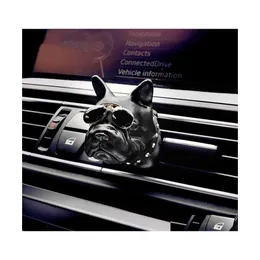 Car Air Freshener Bldog Per Mobile Interior Clip Fragrance Decoration Bl Dog Ornaments Accessories 1006 Drop Delivery Mobiles Motorcy Dh6Qc