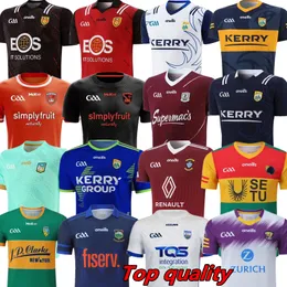 23 24 Jerseys de rugby GAA Wexford Tipperary Galway Dublin Gaelic Football Jersey 2023 2024 Limerick Cavan Kerry Tyrone Mayo Meath Camisas de casa Tamaño: S-5XL