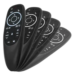 G10 G10S Pro BT Remote Controlers Voice Backlit 2.4G Wireless Keyboards Bluetooth 5.0 Air Mouse Gyroscope IR Learning for Android TV Box HK1 H96 Max X96 X98 mini