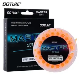 Braid Line Goture MASTER Fly Fishing Line 90FT100FT WF2F-WF10F Weight Forward Floating Fly Fishing Main Line Fly Fishing Accessories 230506