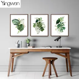 Стичка 5D Diamond Painting Tropical Leaf Full Diamond Emsemery DIY Triptych Living Room Summer Cross Stitch Mosaic Home