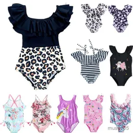 Costumi da bagno per bambini in due pezzi Costumi da bagno interi per bambini Ragazza in bikini Estate Ragazza per bambino Costume da bagno da spiaggia Costume da bagno per bambini