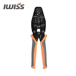 Tang Iwiss IWS1442L Micro Connector Crimper -tång för crimping 30Awg till 14Awg OpenBarrel och kontakter från Molex Te amp JST