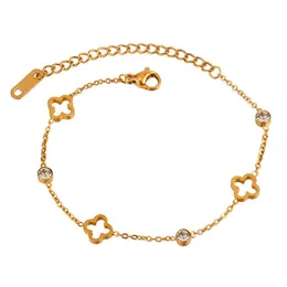 Charm armband mode hjärta charm rostfritt stål armband för kvinnor vintage guldplätering tjocka kedjearmband till hands nya