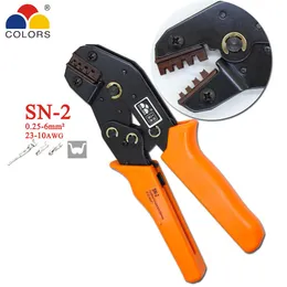 Tang Colours SN2 Mini Europ Style Strumento di crimpaggio Crimpaggio Plier 0,256 mm2 Multi Tool Tools Hands 2310Awg