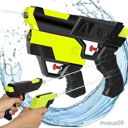 Sand Play Water Fun in Shooting Water Gun For Summer Children Split Double Battle Water Gun Toys For Boys Girls Spela Water Game on the Beach