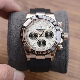 WRISTWATCHES JAM TANGAN KUARSA Pria Desain Pagani Baru 40 mm Chronograph Mewah Safir Baja Tahan Karat Kedap Air 230510