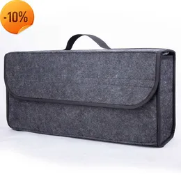 New Portable Foldable Car Trunk Organizer Felt Cloth Storage Box Case Auto Interior Stowing Tidying Container Bags car accessories