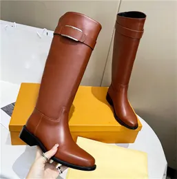 Luxury Designer Territory Flat High Ranger Boots Iconic Branded Women Stivaletto Laureate Platform Desert Calfskin Chunky Martin Winter Snea