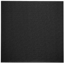- Fietsmat - Zware kwaliteit - Home Light Commercial Super Dense Foam Vinyl - Fitness Equipment Mat, zwart, 30 in x 48 in