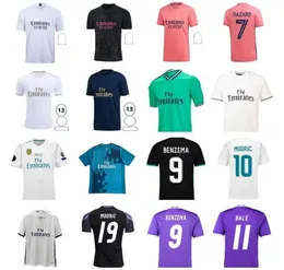 2016 2017 2018 2019 2020 2021 Real Madrids Soccer Jersey Retro Benzema Sergio Ramos Kroos Hazard Asensio Bale Marcelo Modric Zidane Shirt 16 17 18 19 20 21