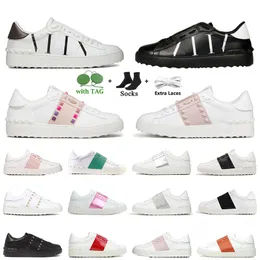 Valentino Garavani Open Sneakers Diseñador Zapatos Casual Zapatillas de deporte Vestido de baja respiración ayuda hombre y mujer dhgate zapatillas de deporte【code ：OCTEU21】
