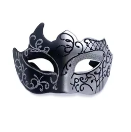 Masque Demi-visage Plastique - Pour Bal Masqué, Carnaval, Halloween, Fêtes | Élastique Réglable, Design élégant