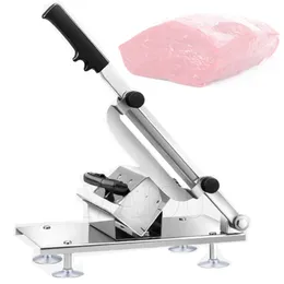 Household Manual Meat Slicer For Frozen Lamb Beef Cutting Machine Vegetable Hot Pot Mutton Rolls Potato Cutter
