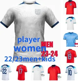 2021 2022 2023 Mead Soccer Jersey Kane Sterling Rashford Sancho Grealish Mount Foden Saka 22 23 National Englans Football Shirt Women Men Kids Kits مجموعة موحدة