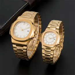 Novo relógio masculino relógio automático de quartzo feminino todo em aço inoxidável relógio luminoso u1 casal relógio montre de luxe novos modelos de venda quente