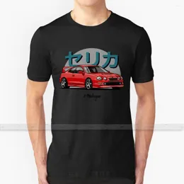 Men's T Shirts Celica Gt - Four ( Red ) For Men Women Shirt Tops Summer Cotton Big Size S 6XL Cars Automotive Automobile Stance