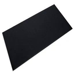 - Laufbandmatte – dichtes Schaumstoff-Vinyl in Standardqualität – Matte für Fitnessgeräte, schwarz, 30 Zoll x 72 Zoll