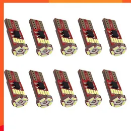 新しい2/10PCS LED W5W T10 CAR LED信号ランプ501 194電球4014SMDクリアランスライトリーディングライトインテリアライト6000K 12V