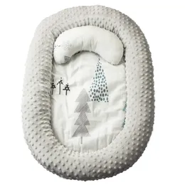 Bassinets Cradles Travel Składane miękkie przenośne łóżko dla dziecka Ochrona łóżeczka Crib Cradle Buggy Mattress LOUNGER BUMPER AKCESORIA BOLED DZIECKO URODZENIE 230510