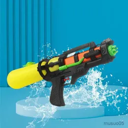 Sand Play Water Fun Type Large Capacity Water Guns Children's Beach Toys High Quality Plastic ABS Pressure Water Gun Pool Toys Outdoor Toys