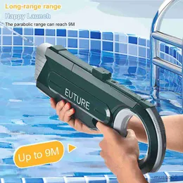 Plack Play Water Fun Electric Automatyczne pistolet wodny ciągły start z pistoletem wodnym zabawka maksymalna 9m startowa dystans Woda dla dzieci