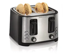 제상 및 베이글 기능, 그늘 선택기, 토스트 부스트가 포함 된 ZTP 4 슬라이스 추가 넓은 슬롯 토스터