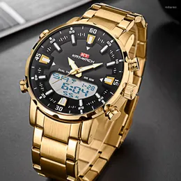 Zegarwatę Kat-wach Watch Mężczyzna 2023 Sports Digital Watches Men Waterproof Steel Military Quartz for Wristwatch Masculino Masculino