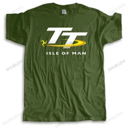 Men's T-Shirts Summer mens tshirt Fashion Isle of Man TT Race Men's Black T-Shirt Size S To 2XL - 100% Cotton Funny O Neck T Shirt 230510