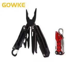 Tang GOWKE Multifunction Tools Outdoor Multi Tools Knife Pliers Folding Portable Tool Emergency Camping EDC Combination Equipment