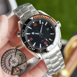 Sea Master 600 AAA 3A Watches Watches 43.5mm Men Sapphire Glass Oystersteel مع مربع الهدايا الميكانيكية التلقائية O M E G A Jason007 Watch 0369